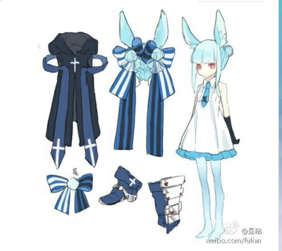 动漫人物服装设计